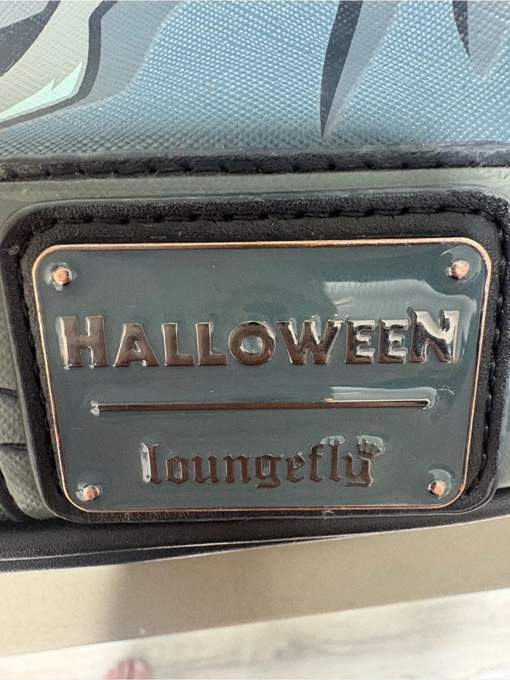 Loungefly Michael Myers Mask Mini Backpack - Black, Gray, Brown, Cream